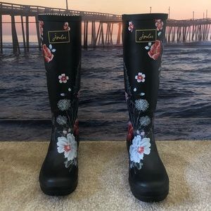 NEW Joules Wellies w/ Adjustable Back Gusset